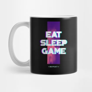 Eat sleep game repeat Mug